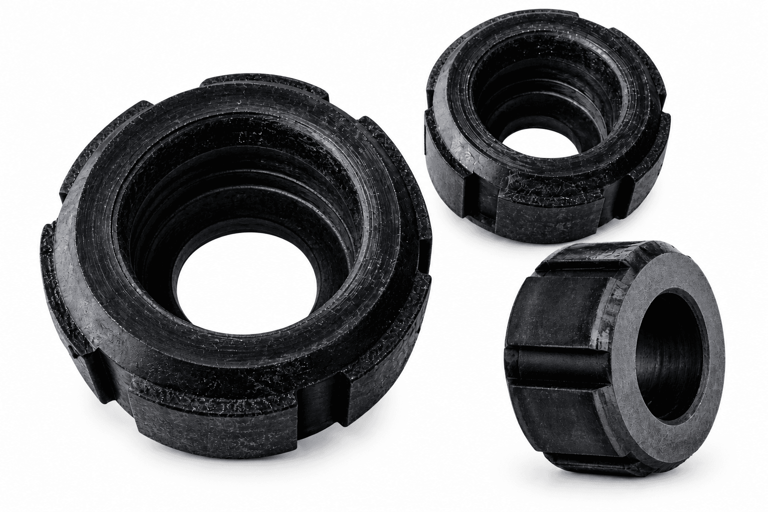Rubber Bushes